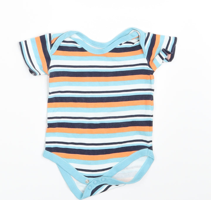 Matalan Boys Multicoloured Striped  Basic T-Shirt Size 0-3 Months