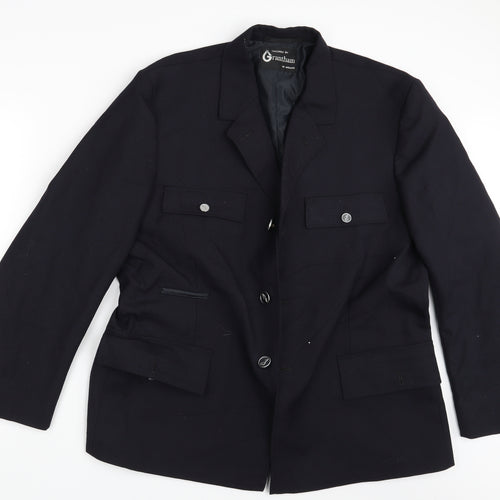 Grantham Mens Blue   Jacket Blazer One Size
