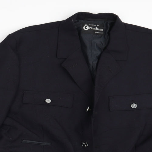Grantham Mens Blue   Jacket Blazer One Size