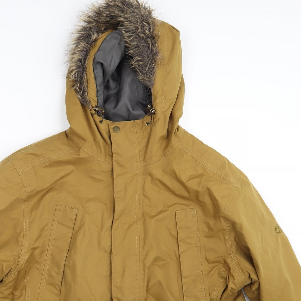 Craghoppers Mens Yellow   Parka Jacket Size XL