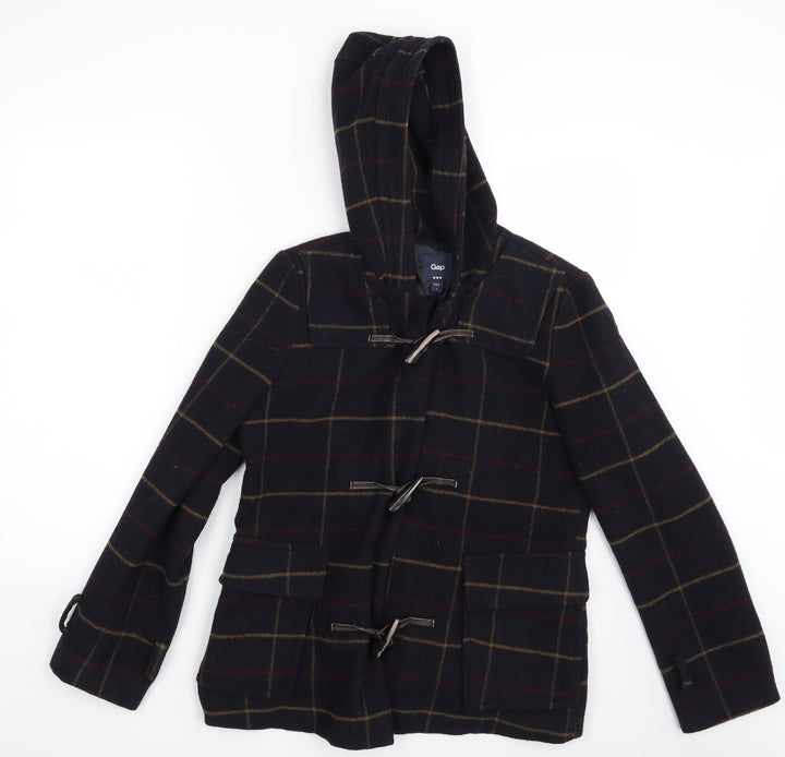 Gap Womens Multicoloured Check  Jacket Coat Size S
