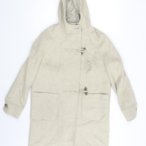 M&S Womens Beige   Jacket Coat Size 10
