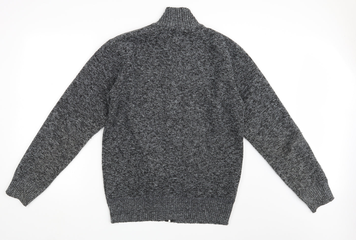 Hutson Harbour  Mens Grey   Full Zip Jumper Size L