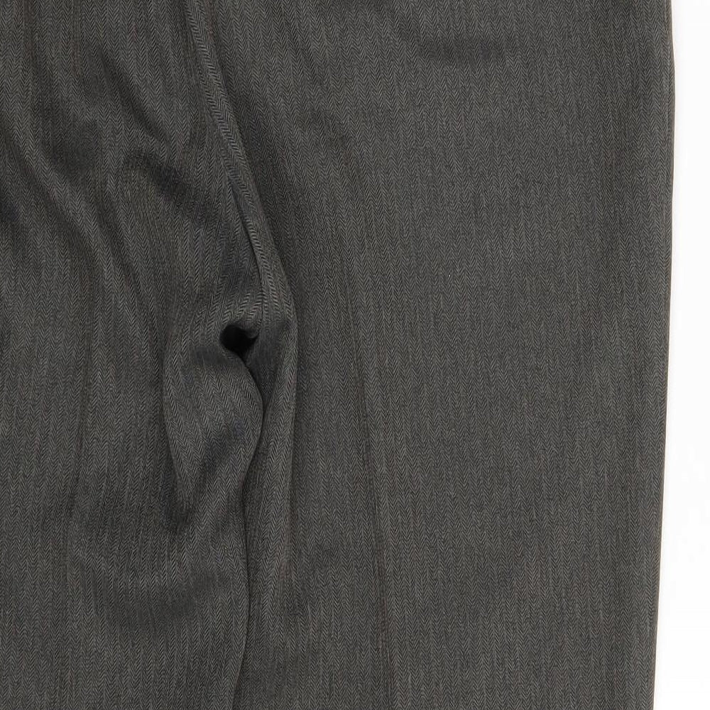 M&S Womens Brown   Trousers  Size 18 L28 in