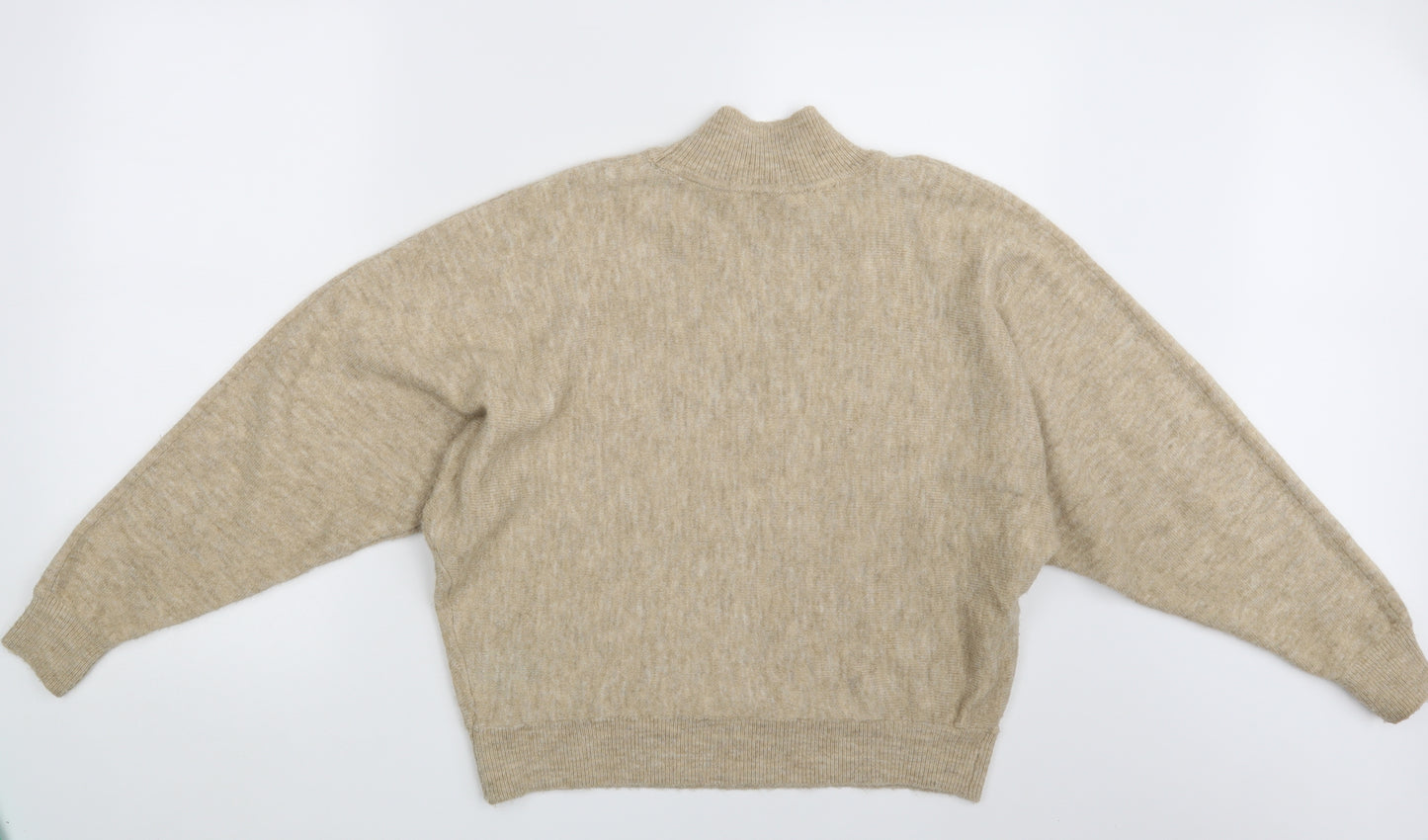 H&M Womens Beige   Pullover Jumper Size M