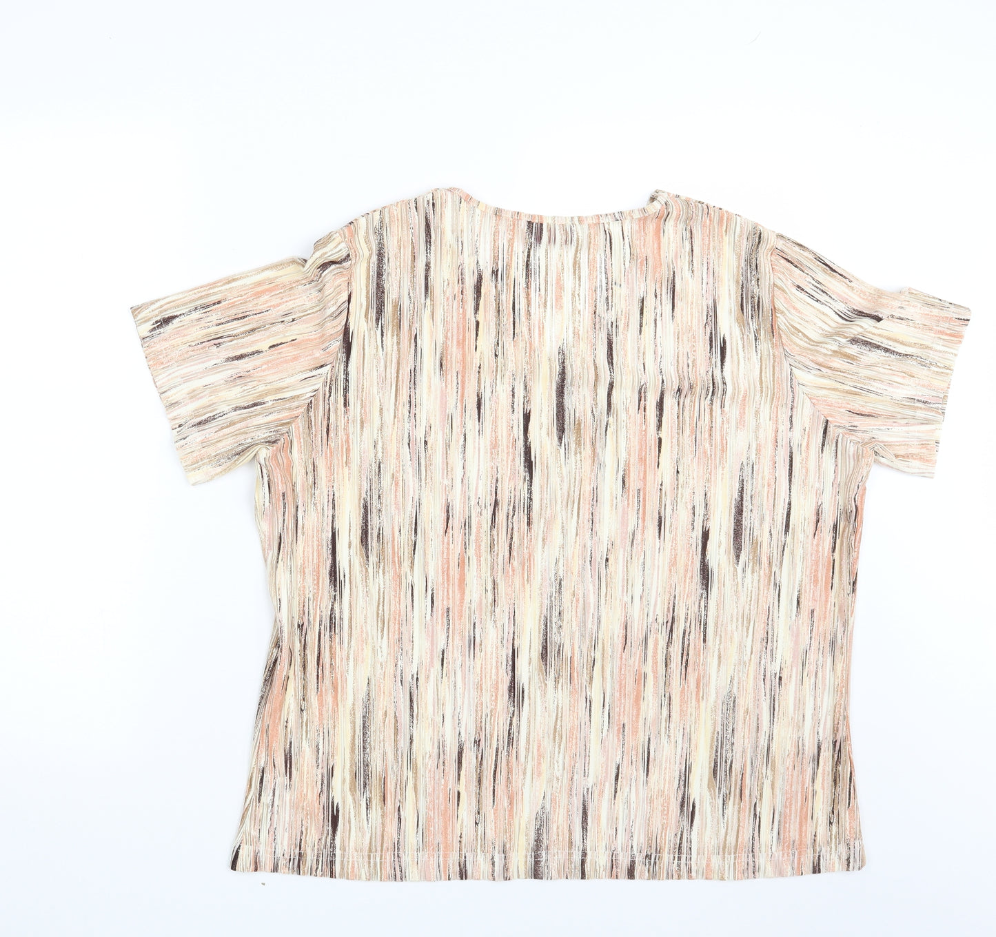 Bonmarché Womens Multicoloured   Basic Blouse Size L