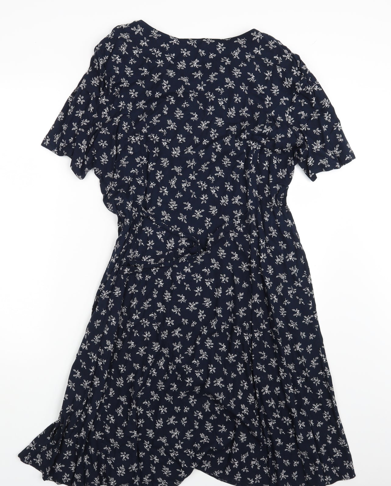 M&S Womens Blue Fair Isle  Maxi  One Size