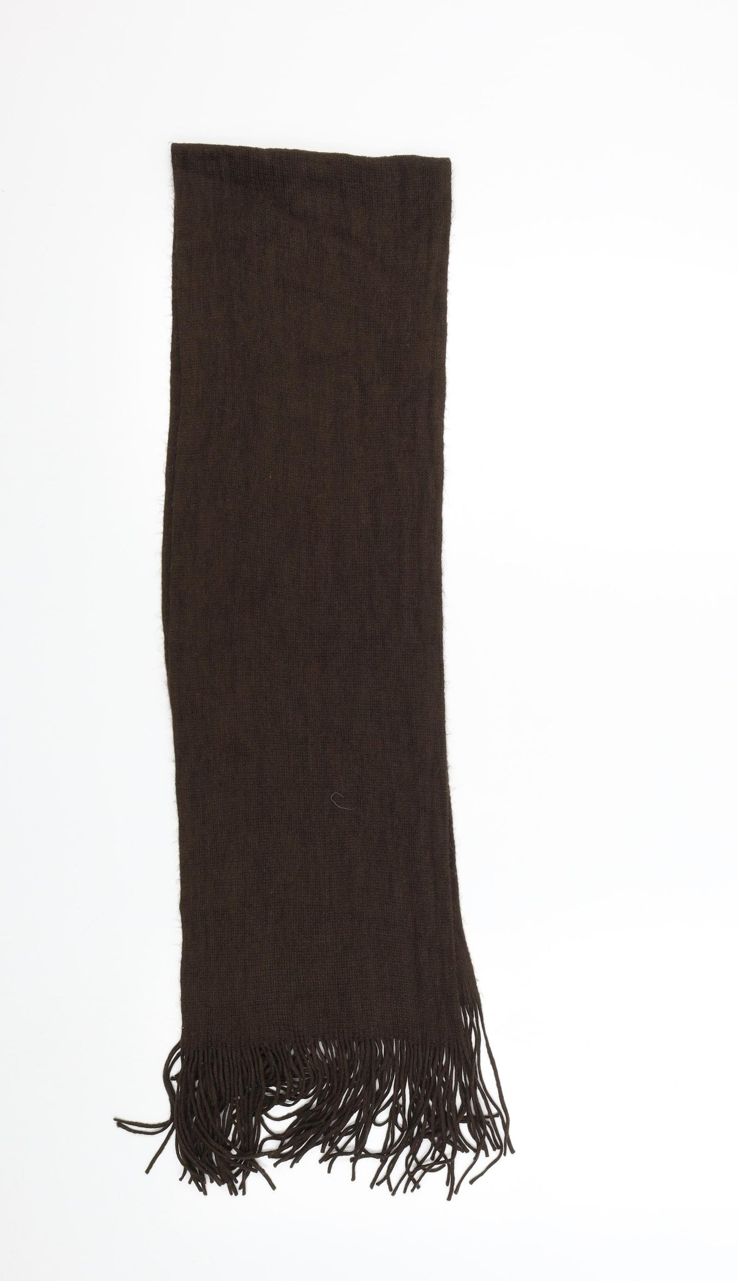 Preworn Unisex Brown    Scarf