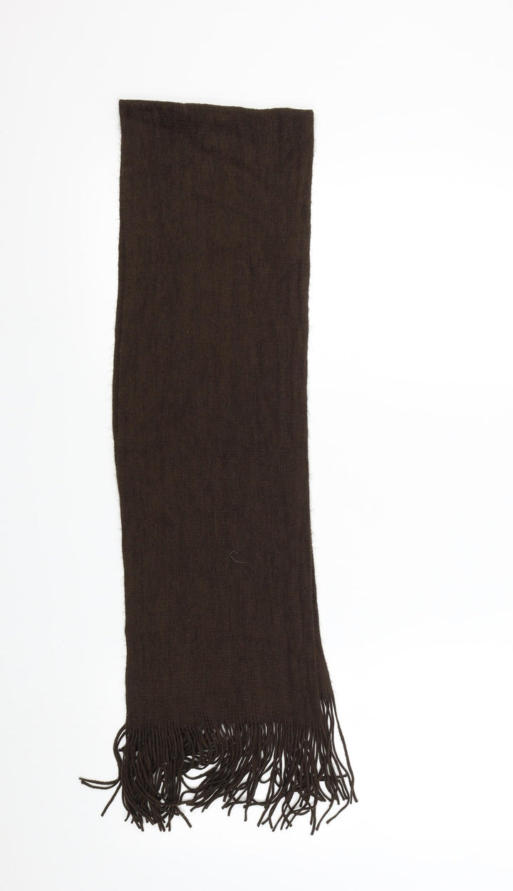 Preworn Unisex Brown    Scarf