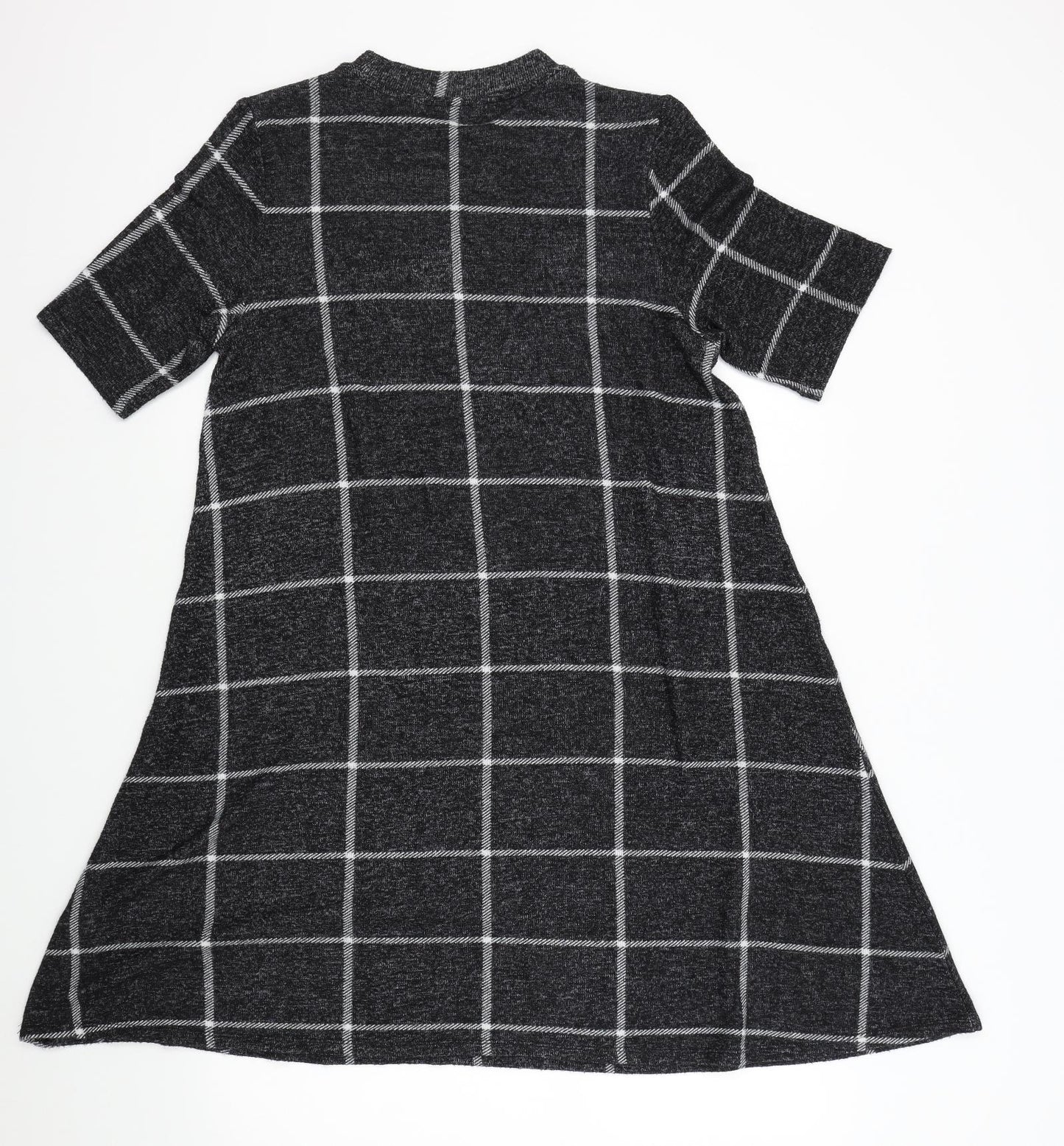 F&F Womens Black Colourblock  Jumper Dress  Size 14