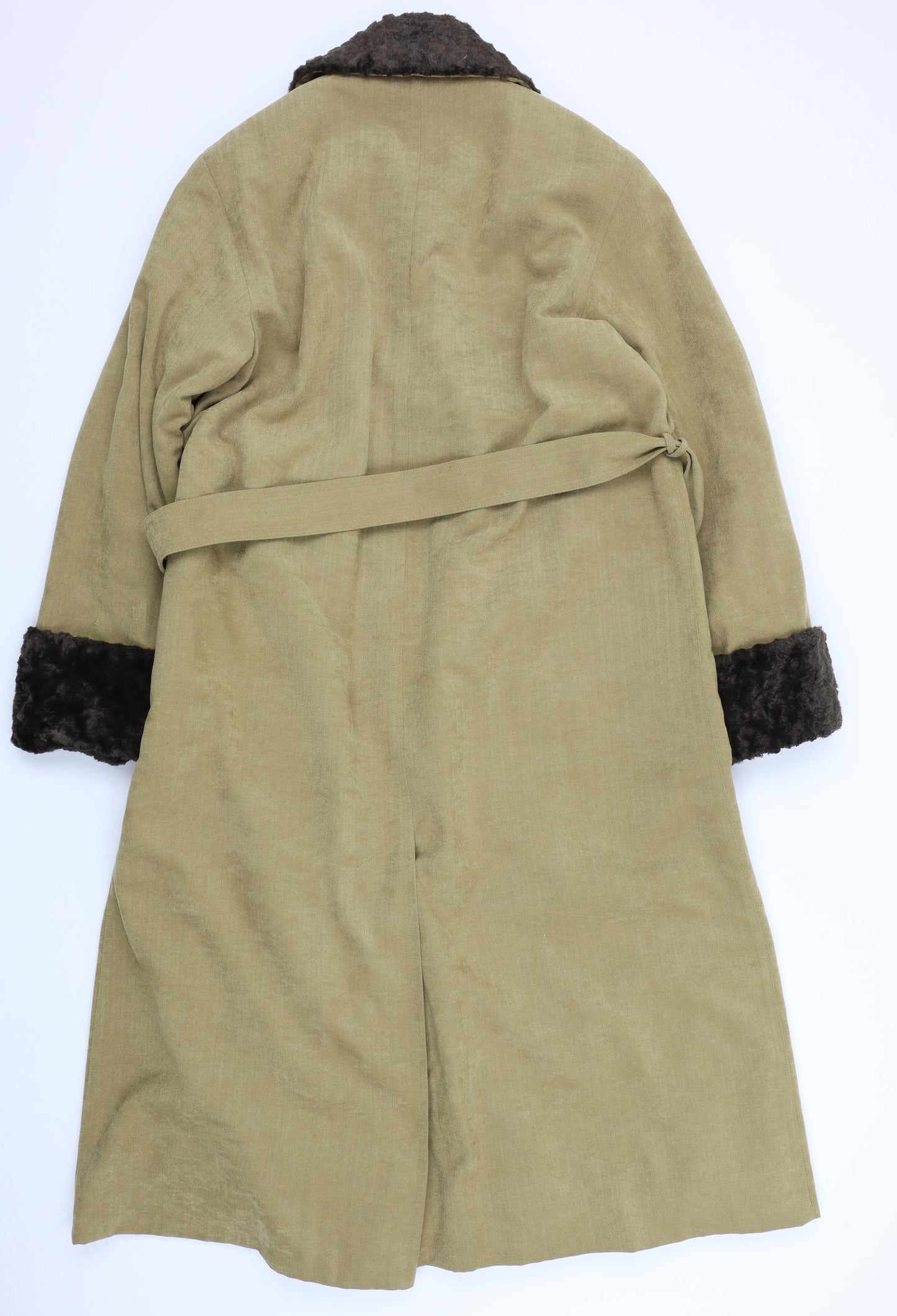 Four Seasons Womens Beige   Overcoat Coat Size 12