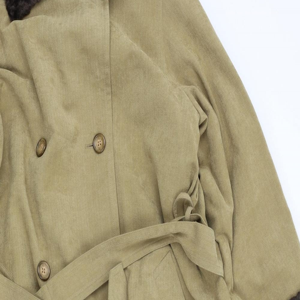Four Seasons Womens Beige   Overcoat Coat Size 12