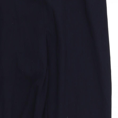 M&S Womens Blue   Trousers  Size 14 L27 in