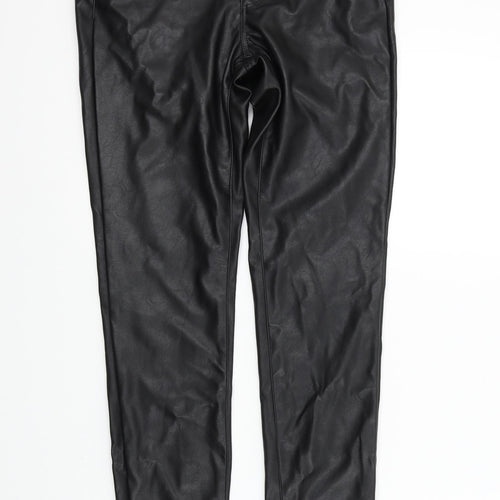 Preworn Womens Black   Trousers  Size 8 L29 in