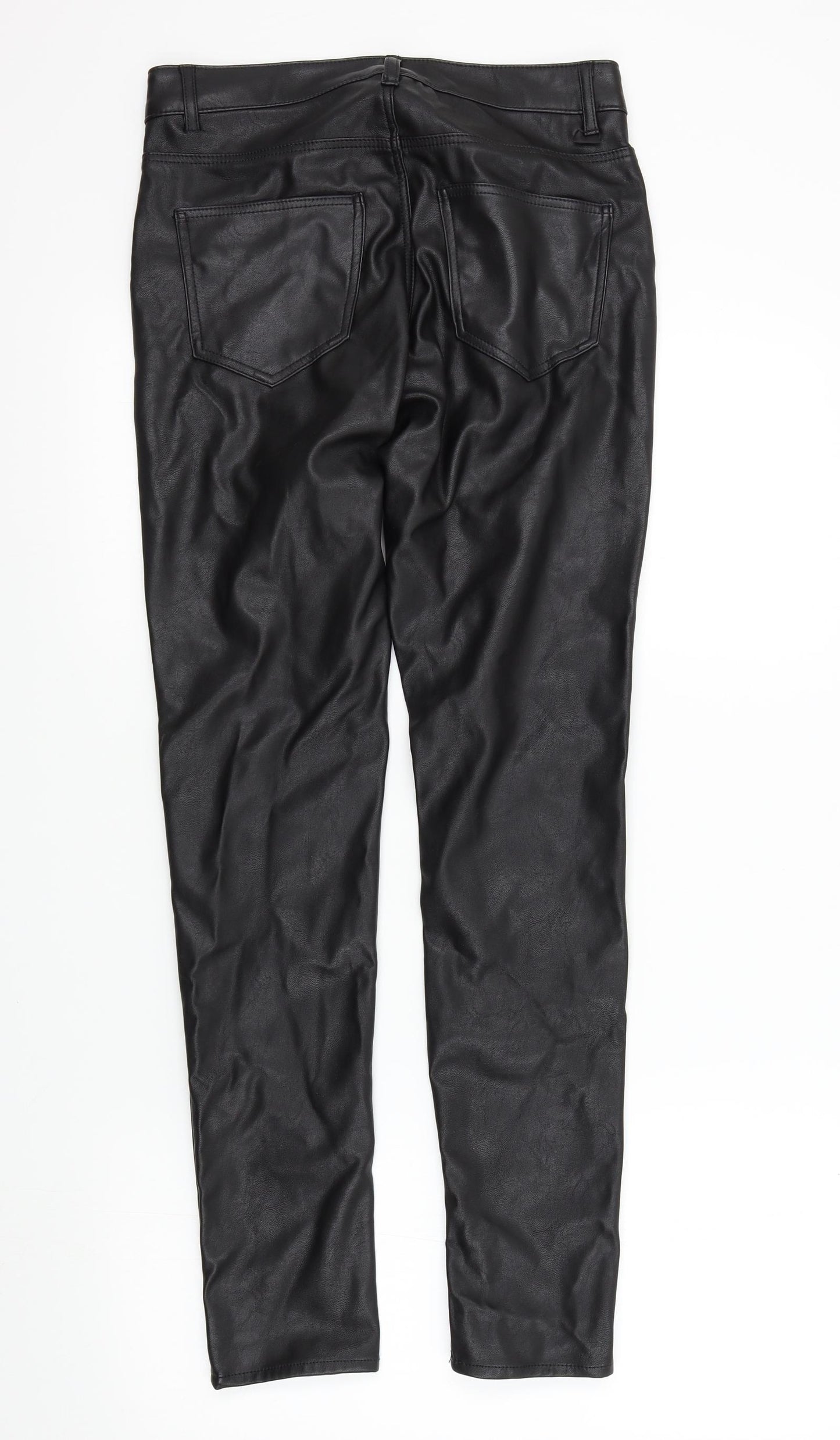 Preworn Womens Black   Trousers  Size 8 L29 in