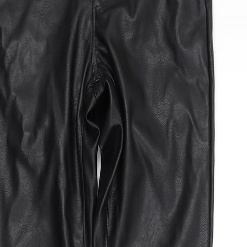 Preworn Womens Black   Trousers  Size 8 L29 in