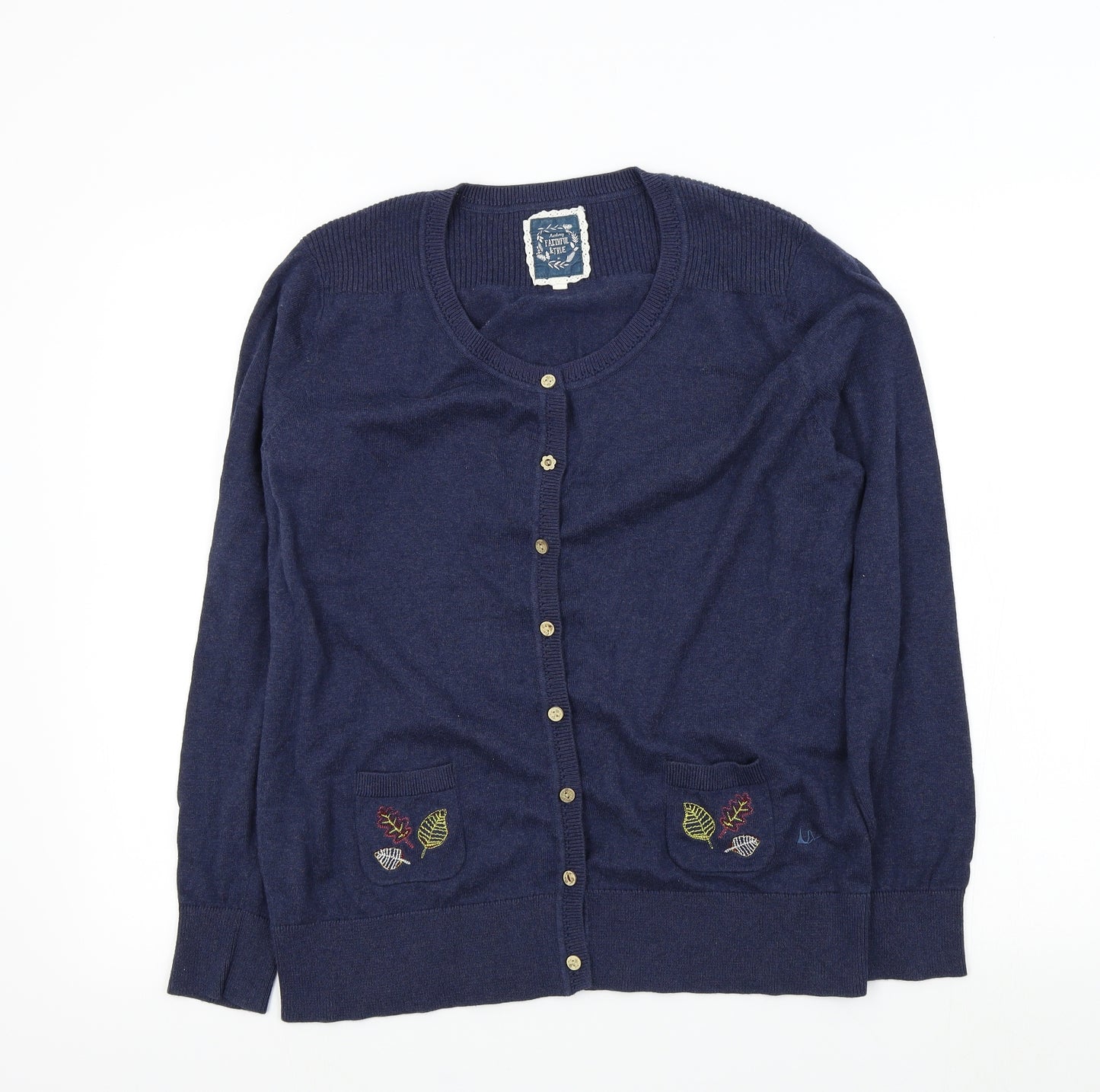 Debenhams Womens Blue   Cardigan Jumper Size 18
