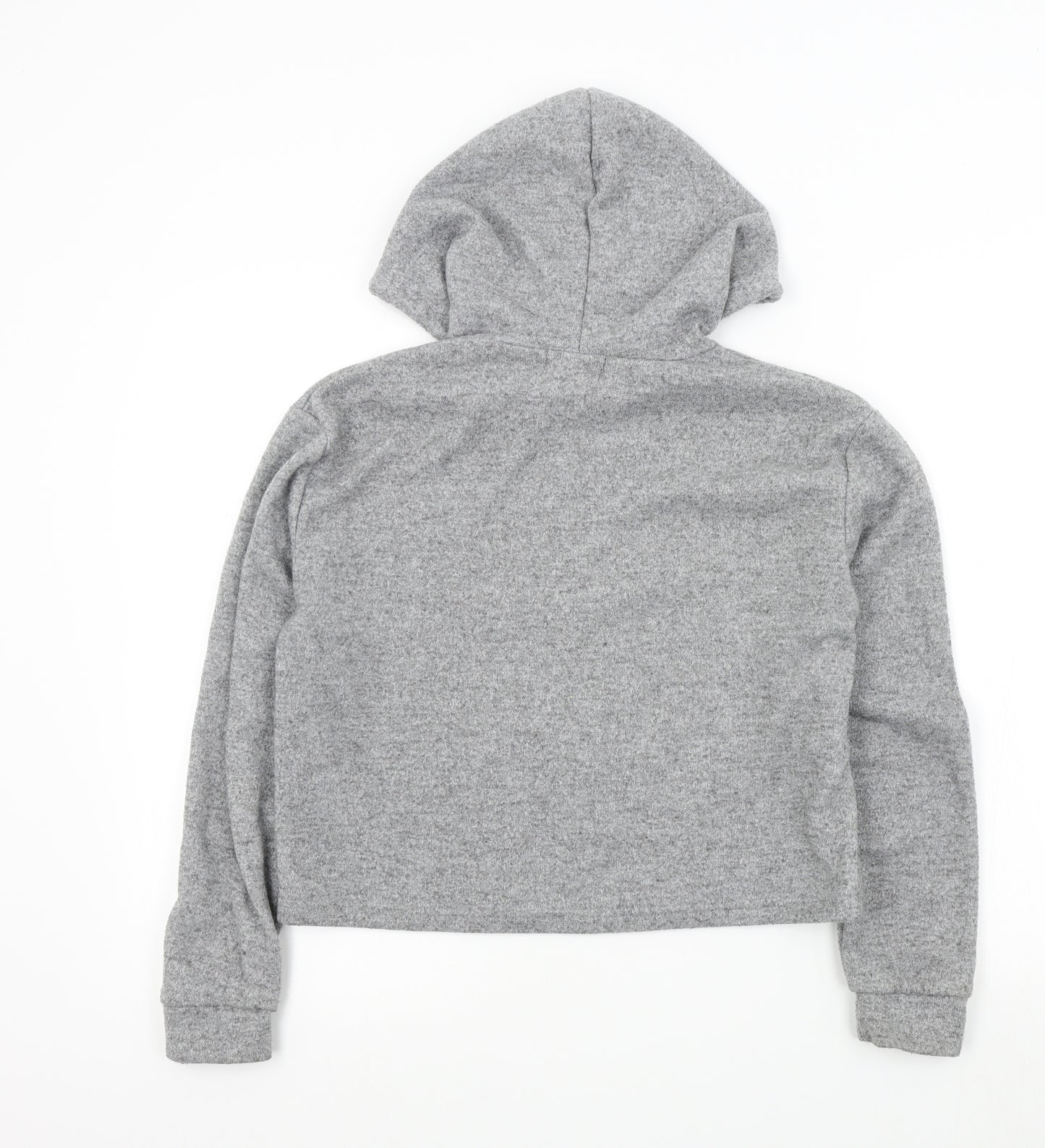 Primark Womens Grey Colourblock  Pullover Hoodie Size S