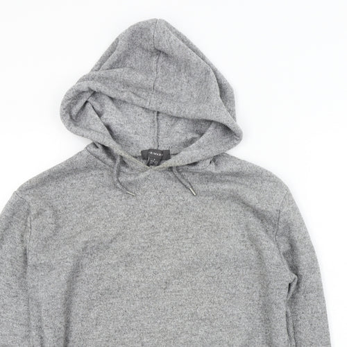 Primark Womens Grey Colourblock  Pullover Hoodie Size S