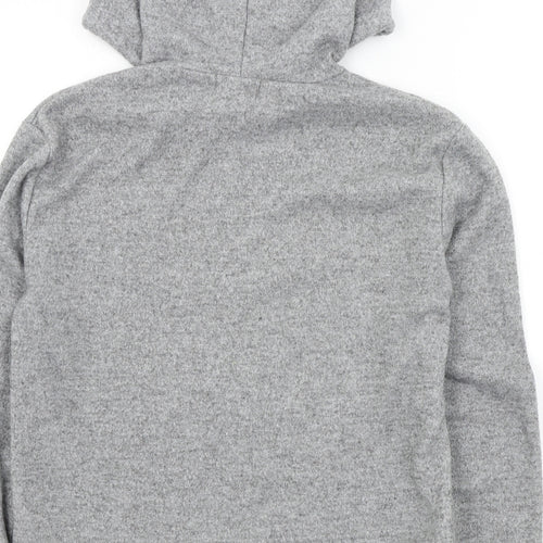 Primark Womens Grey Colourblock  Pullover Hoodie Size S