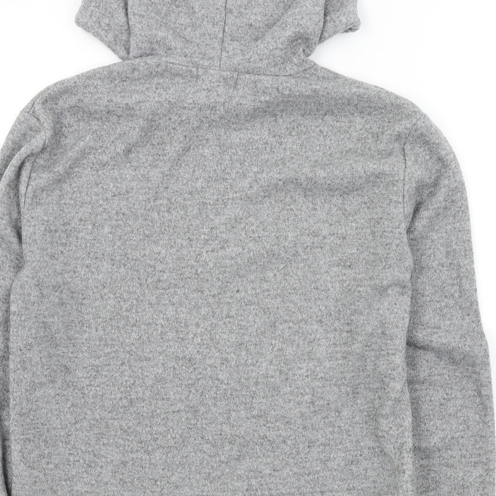 Primark Womens Grey Colourblock  Pullover Hoodie Size S