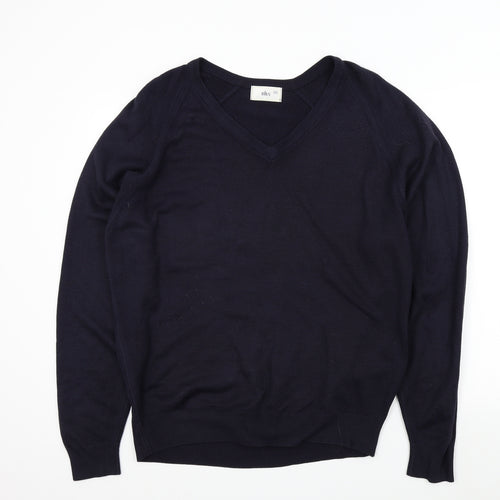 BHS Mens Blue   Pullover Jumper Size L