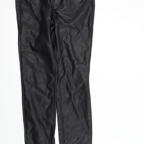 Preworn Womens Black   Trousers  Size 8 L29 in