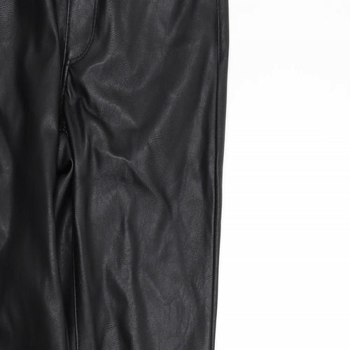 Preworn Womens Black   Trousers  Size 8 L29 in