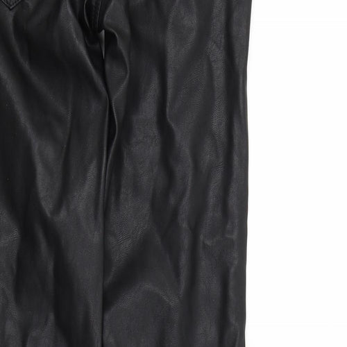 Preworn Womens Black   Trousers  Size 8 L29 in