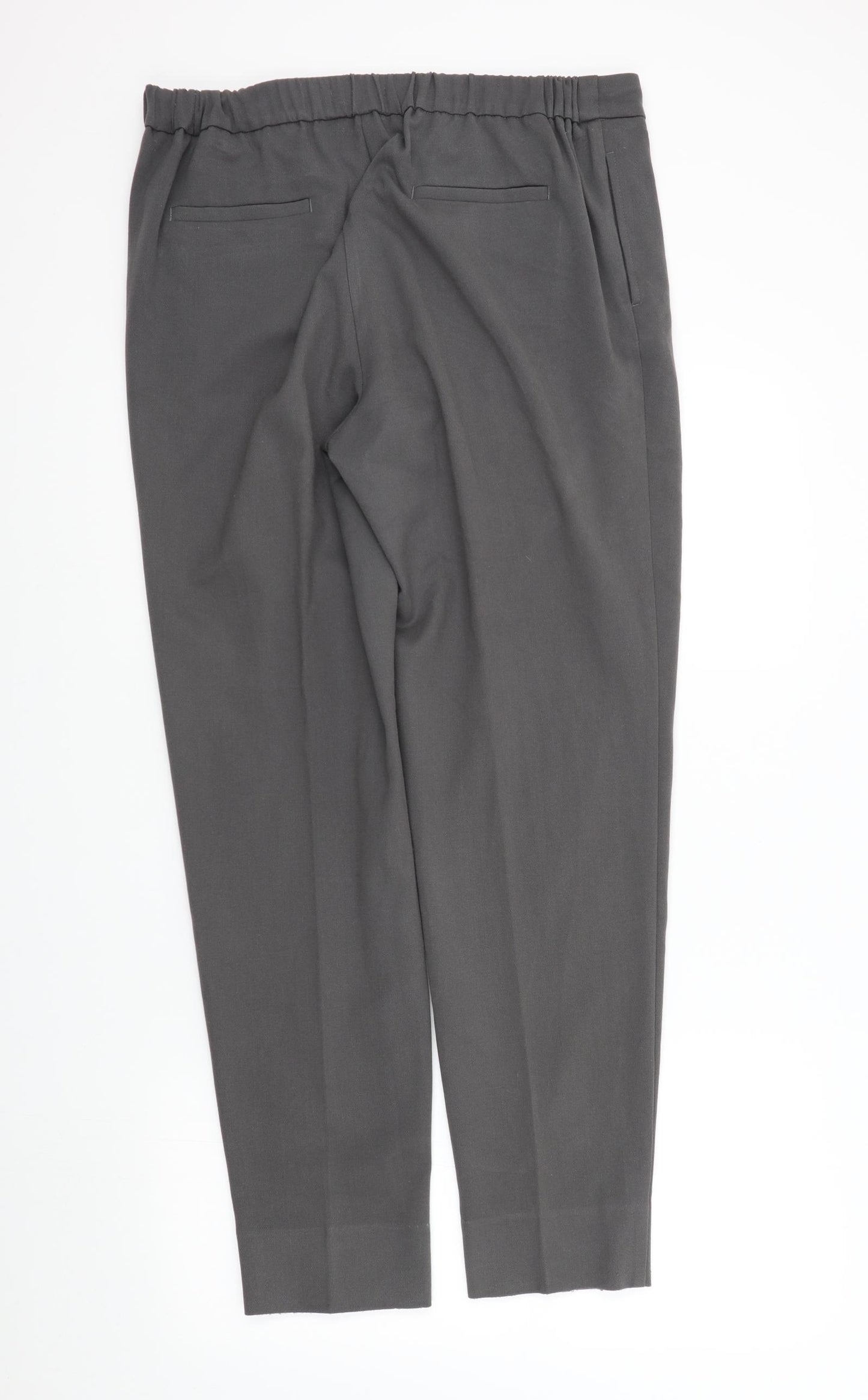 M&S Womens Grey   Trousers  Size 14 L29 in