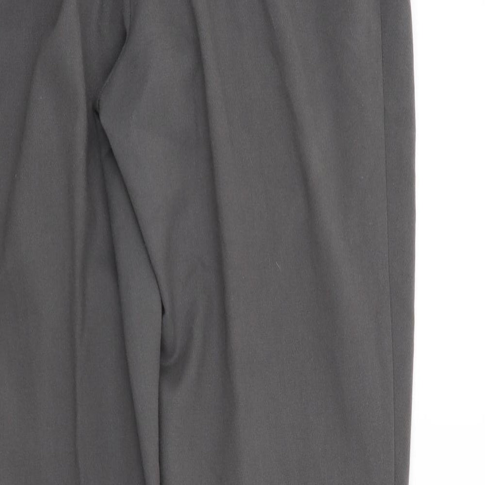 M&S Womens Grey   Trousers  Size 14 L29 in