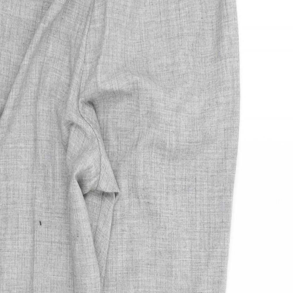 NEXT Womens Grey   Trousers  Size 8 L23 in