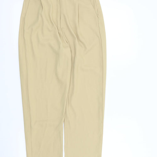 Misspap Womens Beige   Trousers  Size 8 L27 in