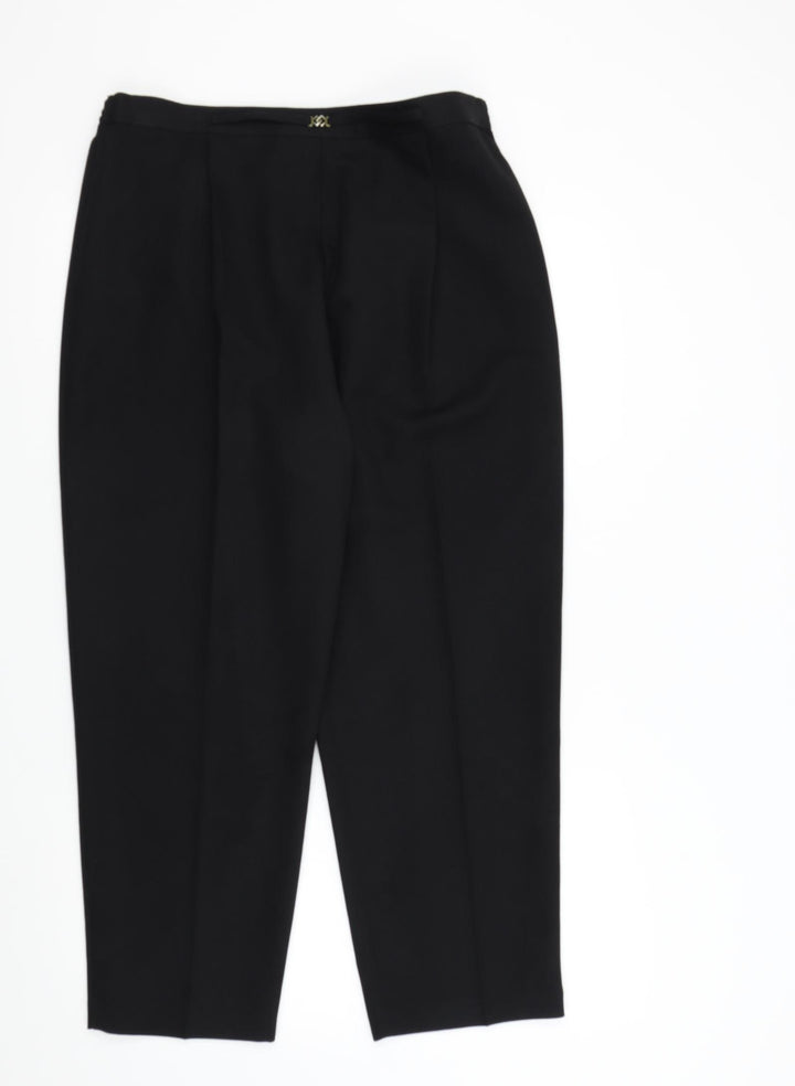 Berkertex Womens Black   Trousers  Size 18 L25 in