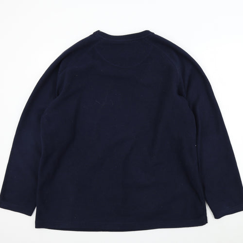 M&S Mens Blue   Pullover Jumper Size XL