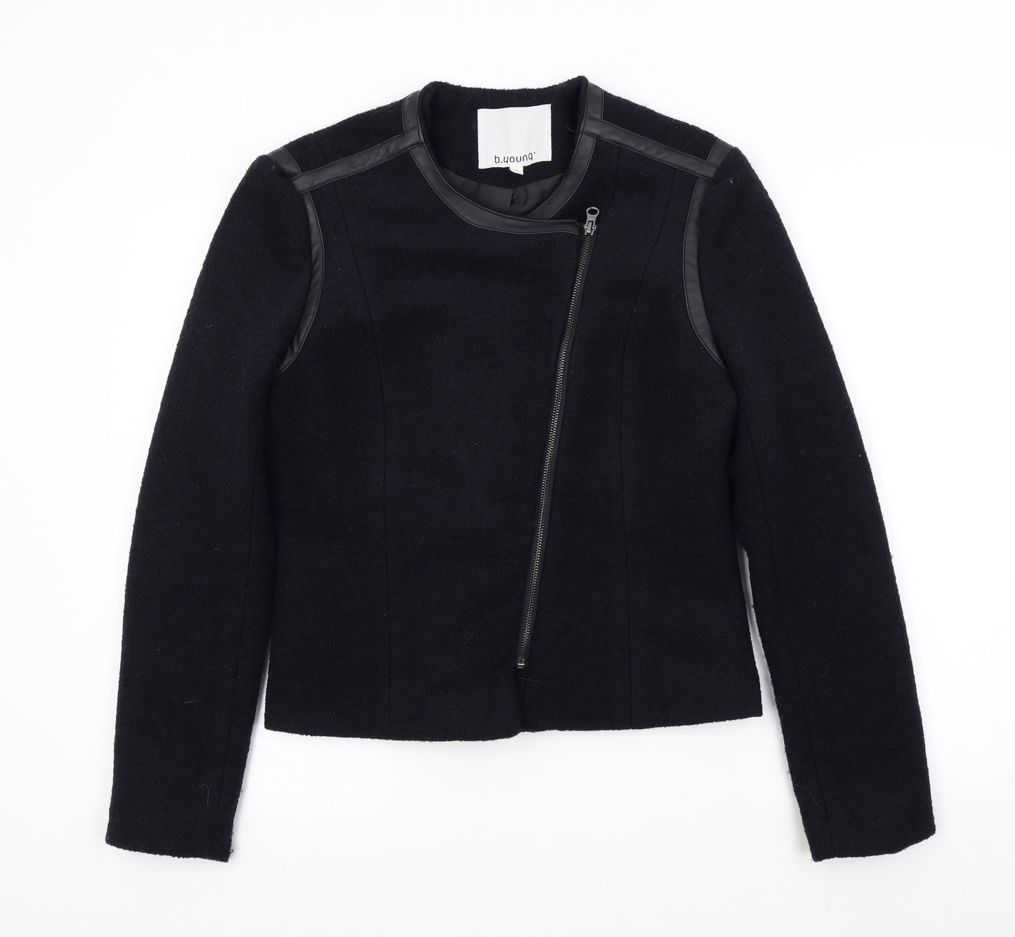b.young Womens Blue   Jacket  Size 10