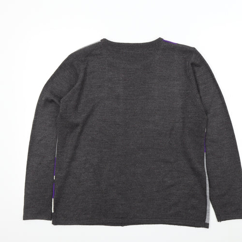 Autonomy Womens Grey   Pullover Jumper Size M