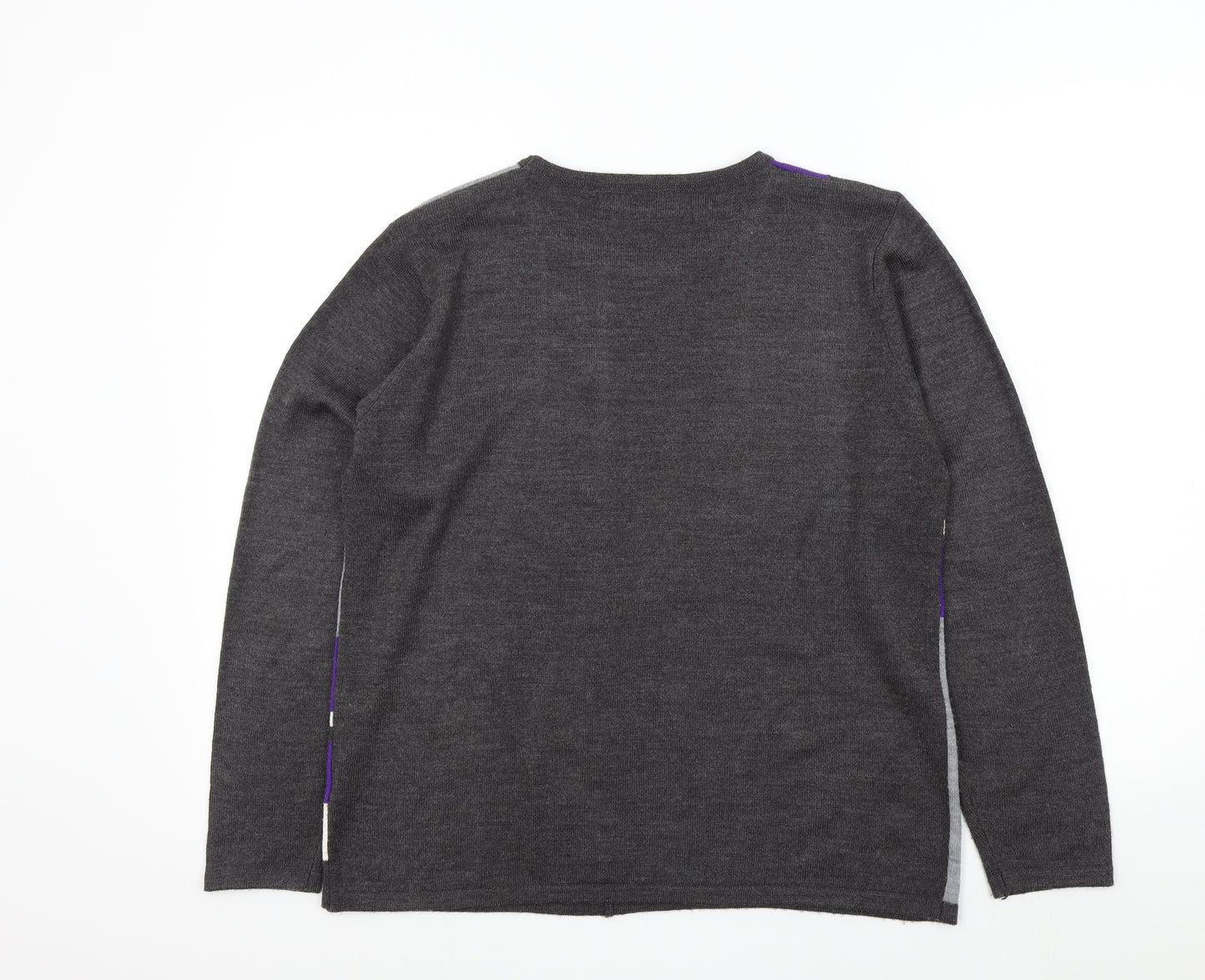 Autonomy Womens Grey   Pullover Jumper Size M