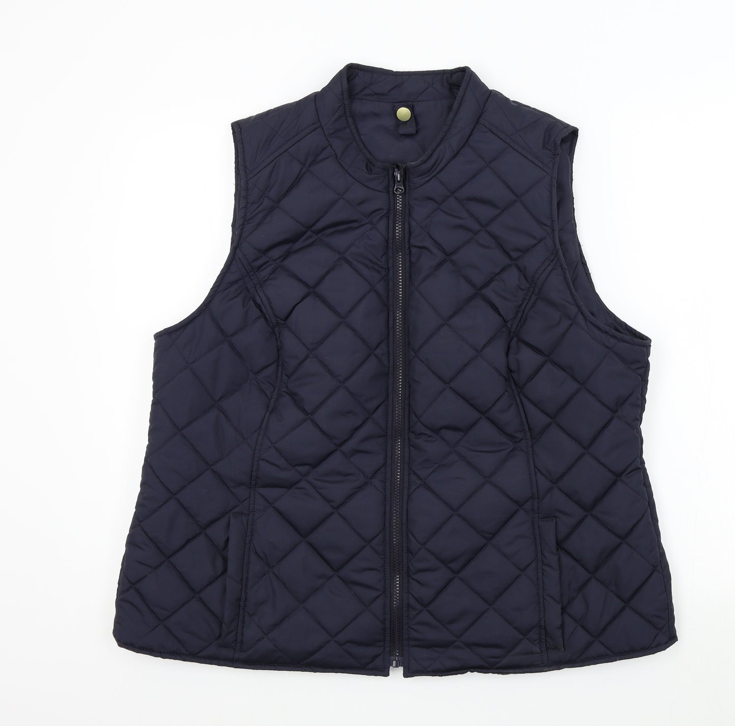 M&S Womens Blue   Jacket Waistcoat Size 20