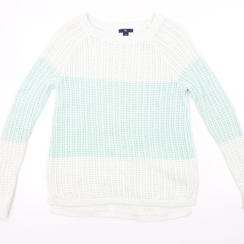 Gap  Womens White   Pullover Jumper Size S