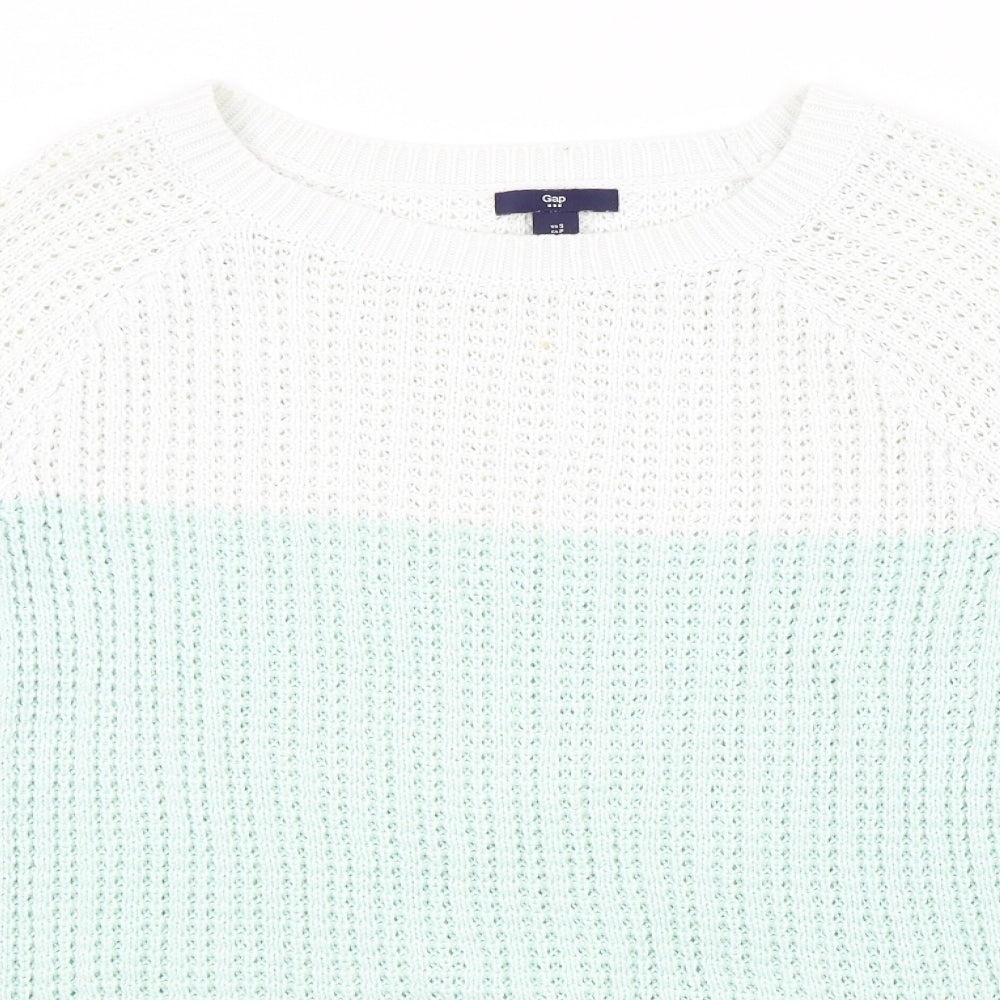 Gap  Womens White   Pullover Jumper Size S