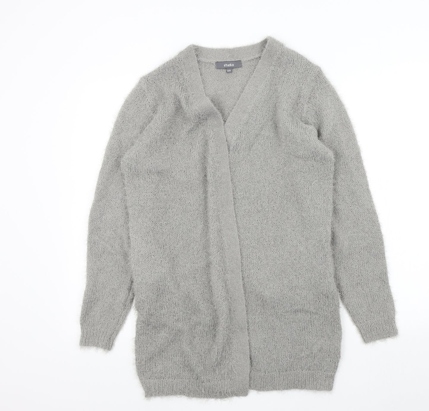 Studio Womens Grey   Cardigan Jumper Size 10