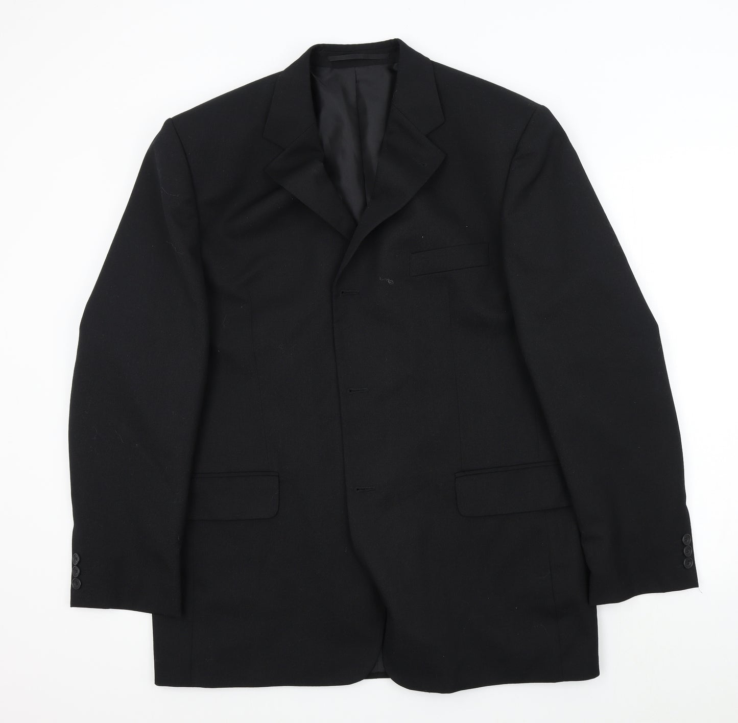 buisness solutions Mens Black   Jacket Blazer Size 44