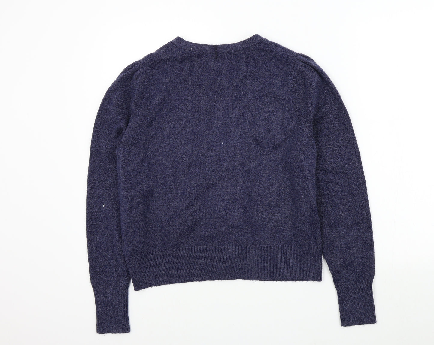 M&S Womens Blue   Cardigan Jumper Size 14