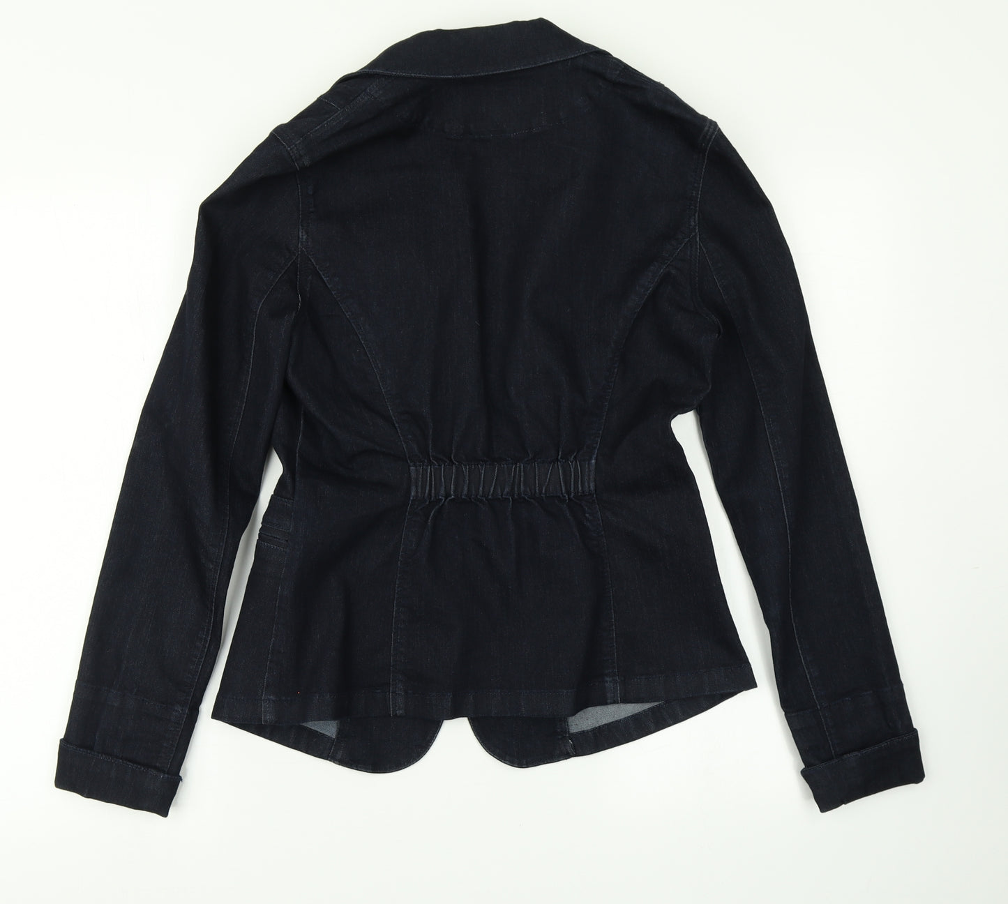 Calvin Klein Jeans Womens Blue  Denim Jacket Blazer Size S
