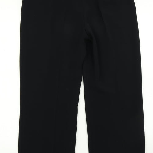 Gold Womens Black   Dress Pants Trousers Size 12 L26 in