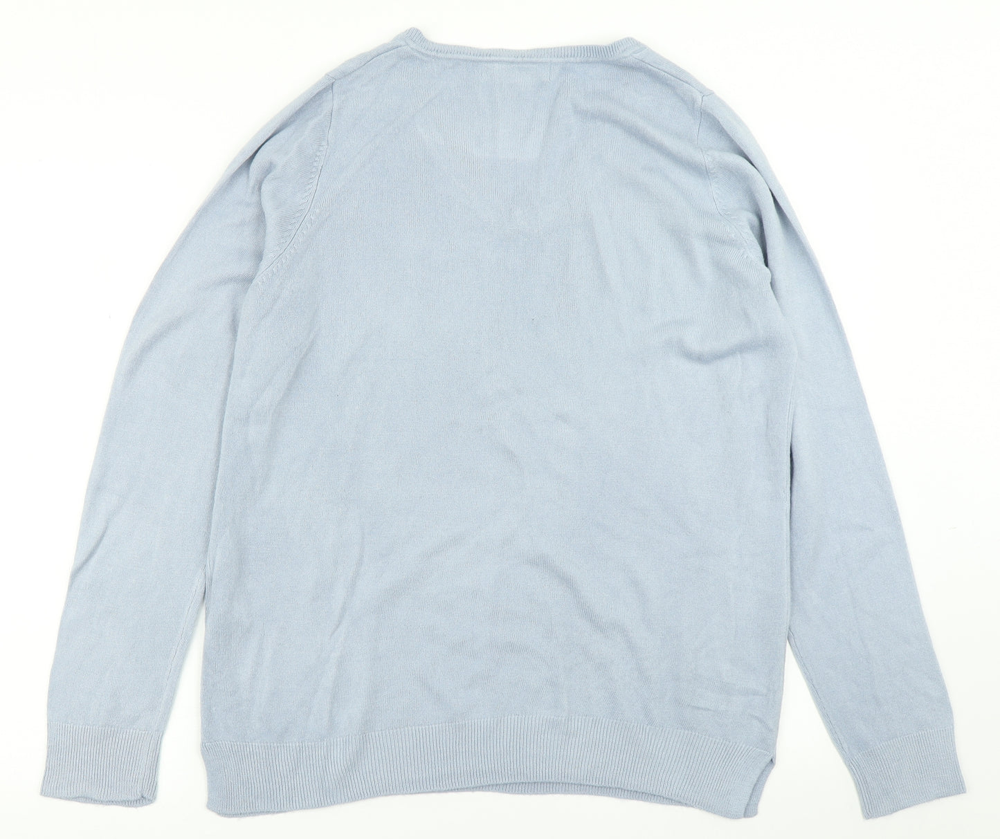 Julipa Womens Blue  Knit Pullover Jumper Size 12