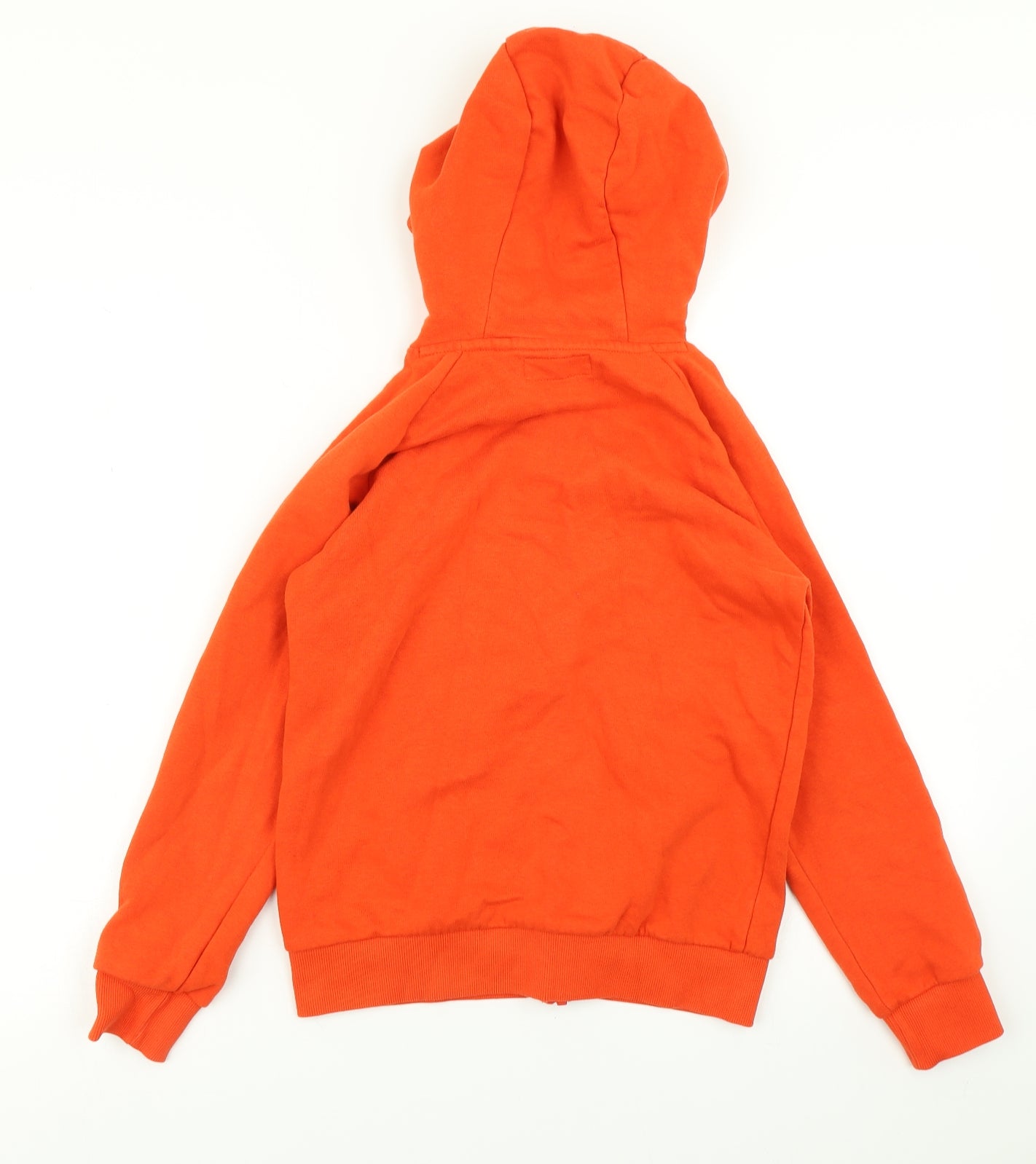 NEXT Boys Orange   Full Zip Hoodie Size 9 Years