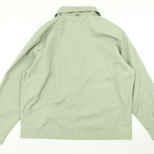 EWM Womens Green   Overcoat Coat Size 16