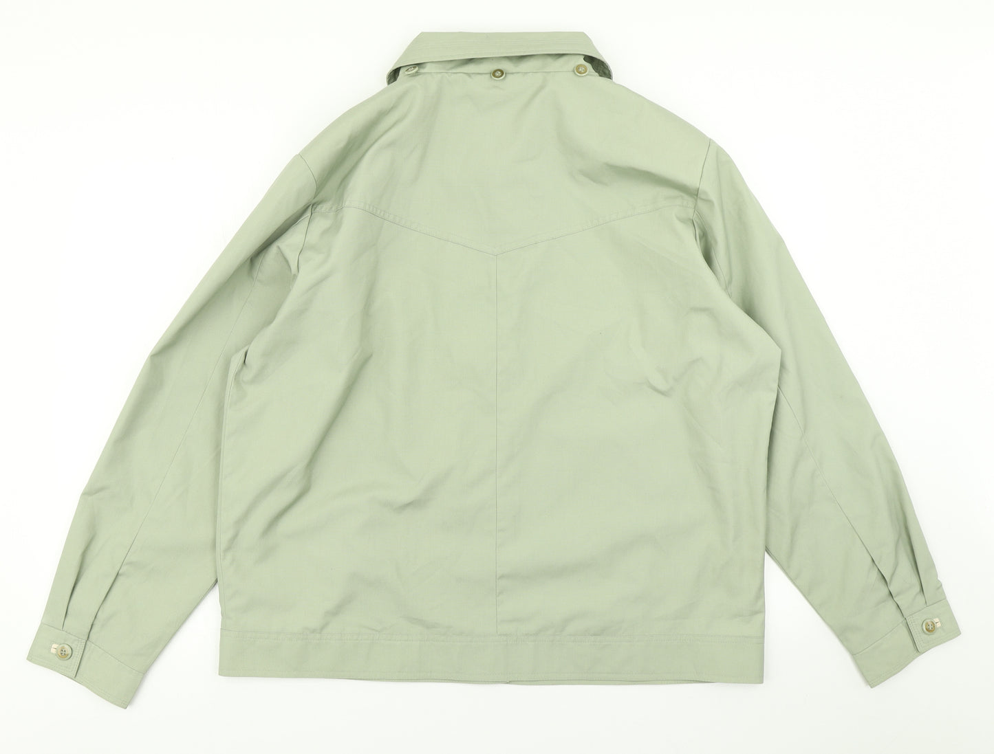 EWM Womens Green   Overcoat Coat Size 16